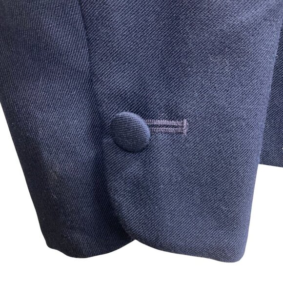 Vintage Pendleton Navy Blazer, Size 14,‎ Wool, Pockets, Professional, Business - Picture 3 of 8
